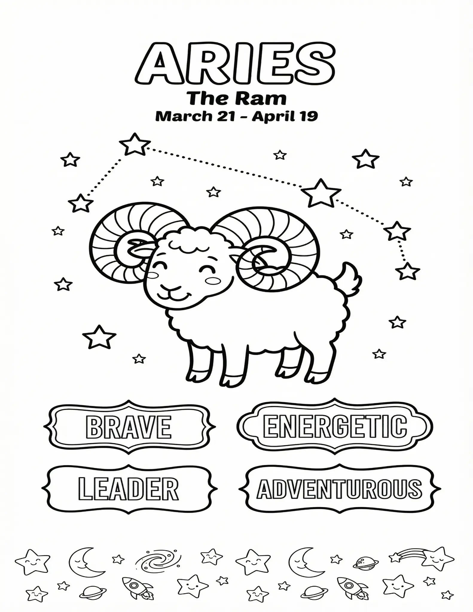 Aries Zodiac Page