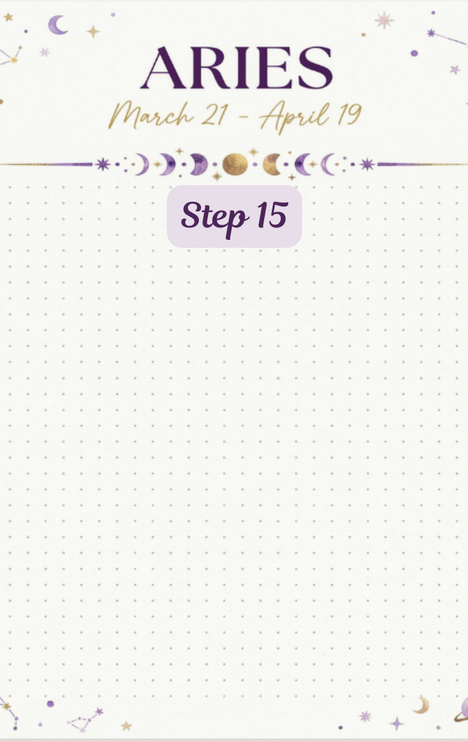 Aries - Step 13